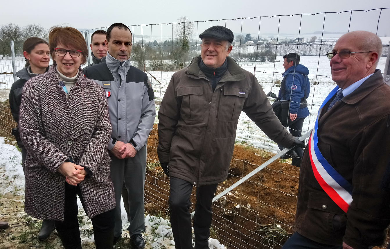 Le Ministre de l'Agriculture en visite à Margut